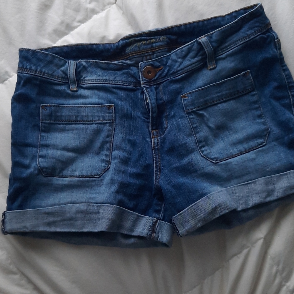 Short en jeans